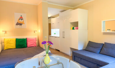 Prodej horského apartmánu 23 m² přímo u sjezdovky v Peci pod Sněžkou